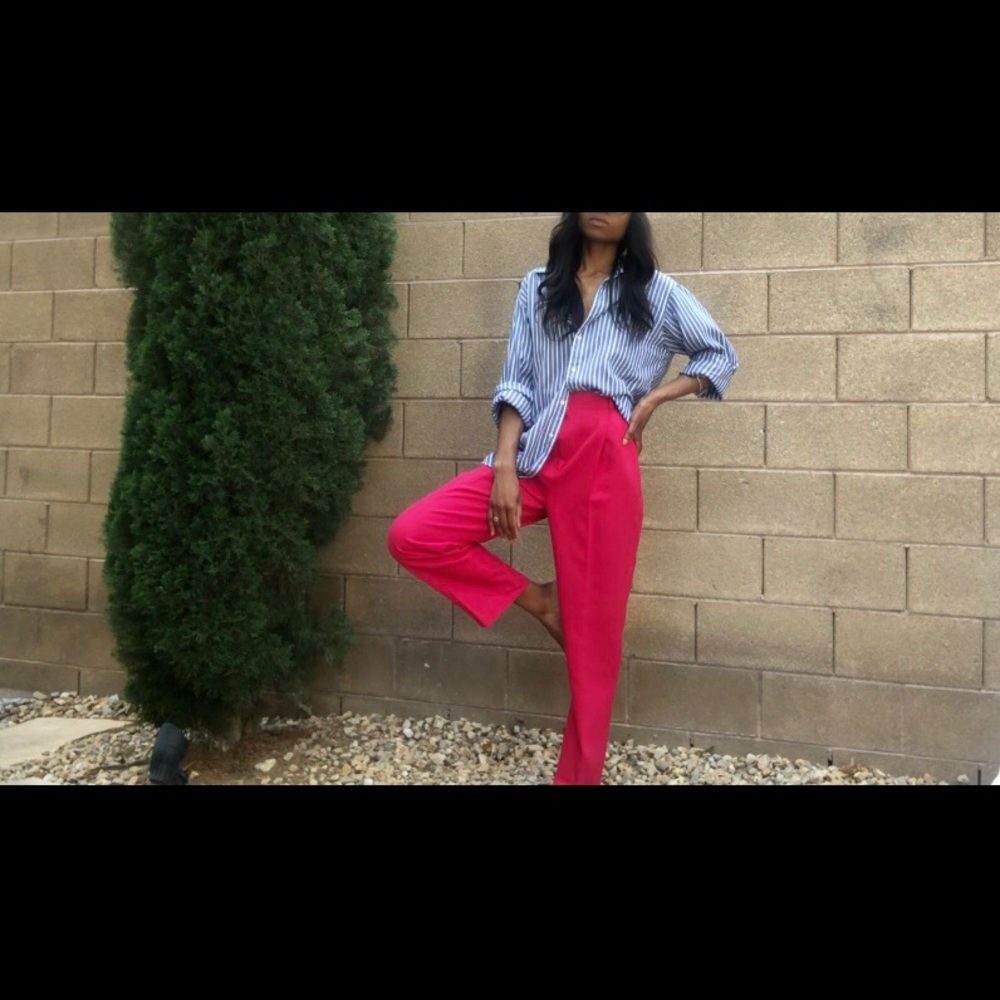 Pleated Trousers